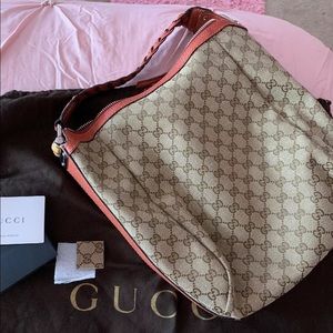 😍 Gucci Pelham hobo purse bag GG canvas 😍